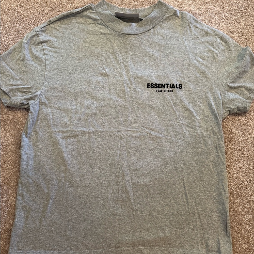 Essentials Dark Oatmeal Short Sleeve Shirt